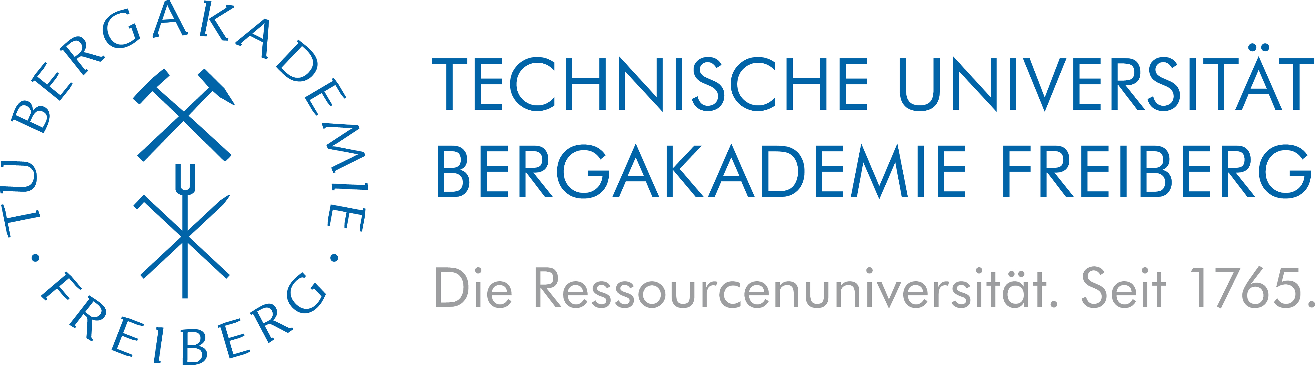 Wort-Bild-Marke der Technischen Universität Begakademie Freiberg